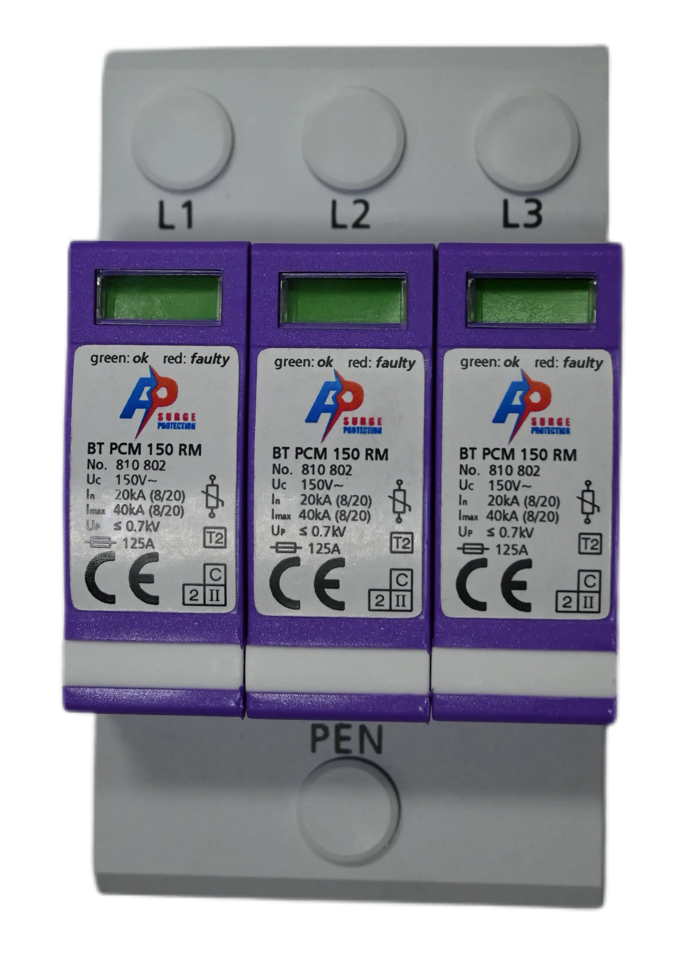 BT PCM 150 RM TIPO ll TRIFASICO